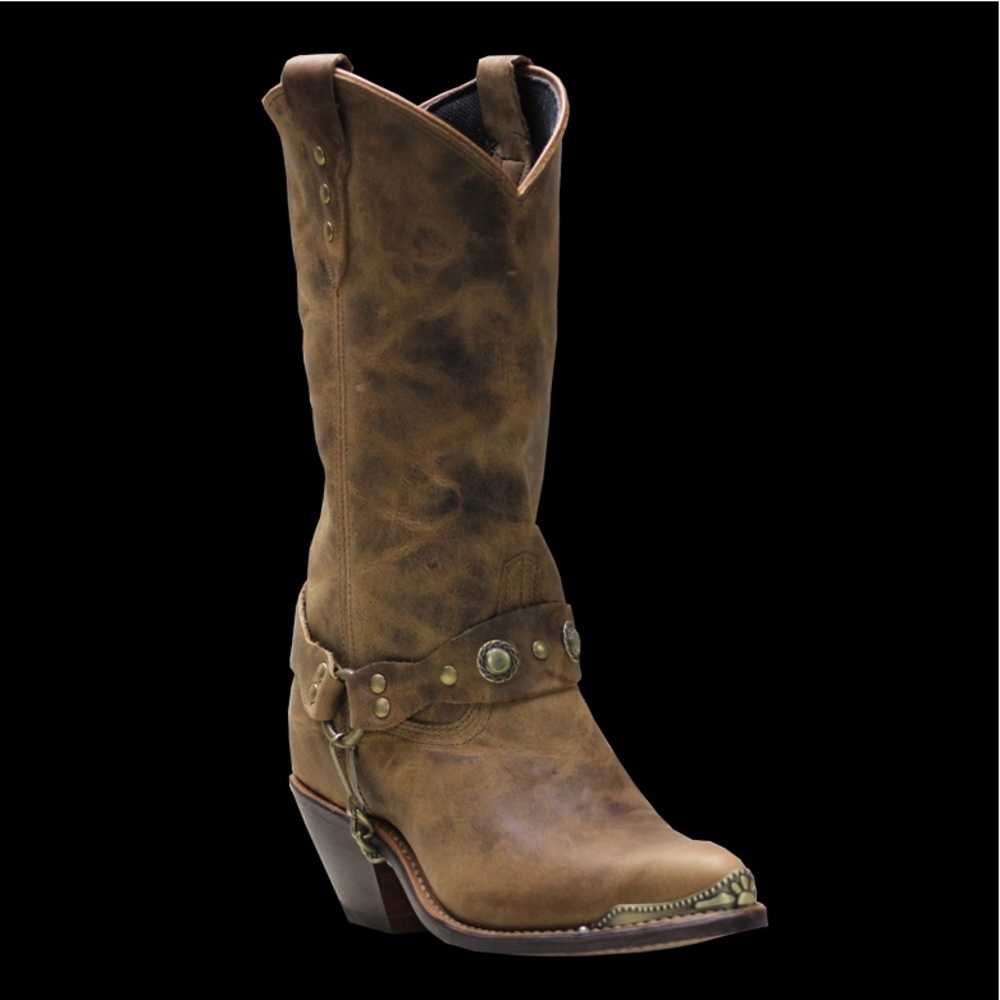 Sage by Abilene Distressed Harness Cowgirl Boot